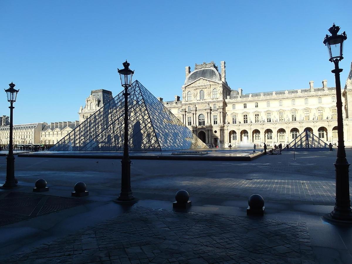 Chambre D Hote : Louvre Elegant Apt Suite París Exterior foto