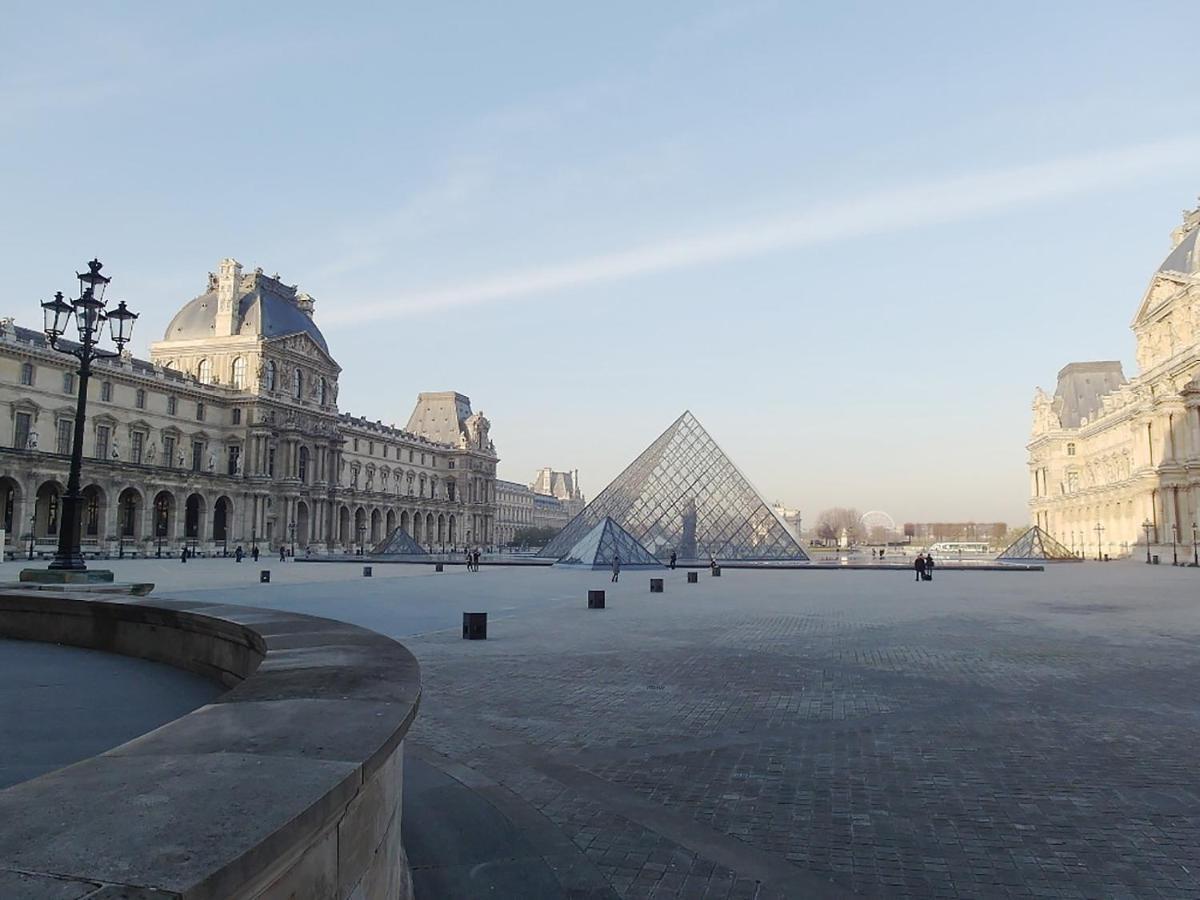 Chambre D Hote : Louvre Elegant Apt Suite París Exterior foto